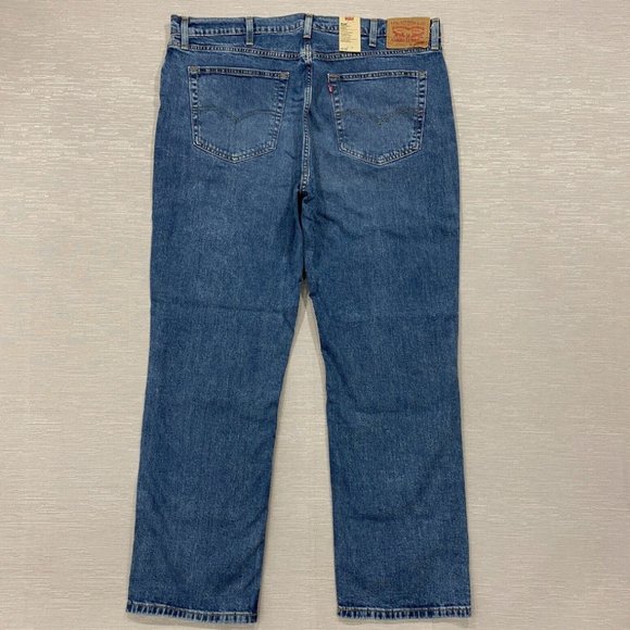 Levi's 514 Straight Leg Jeans Men's 40 x 30 Regular Fit Medium Wash Denim - Picture 3 of 10